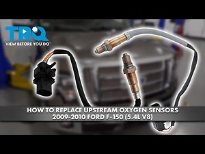 How to Replace Upstream Oxygen Sensors 2009-2010 Ford F-150 (5.4L V8)