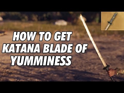 AC Odyssey How to get Katana- Blade of Yumminess
