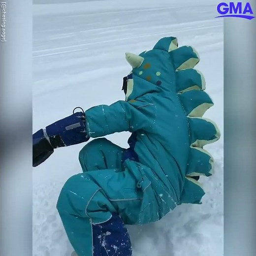 Girl’s snowboarding commentary is the best motivation