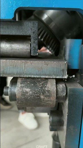 Fully automatic beveling machine operation process