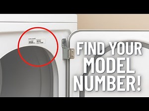 How to Find the Model Number on a Whirlpool Dryer (Fast & Easy!)