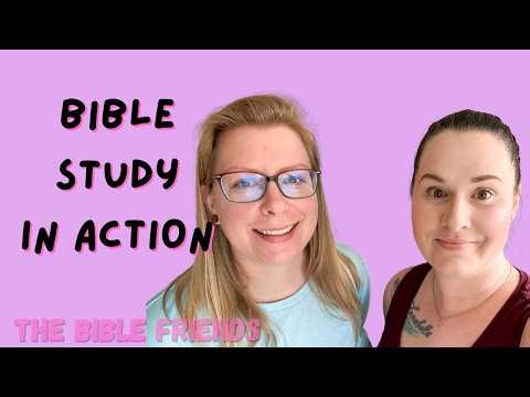 Bible Study in Action | Our Worksheet Walkthrough | Bible Friends Episode 4