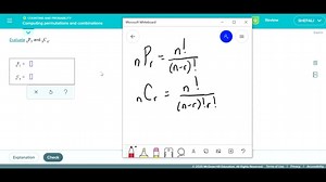 Computing permutations and combinations