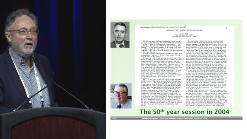 ASC-2014 10 Years beyond the 50th Anniversary of High Field Superconductivity: 1 of 9 David Larbalestier