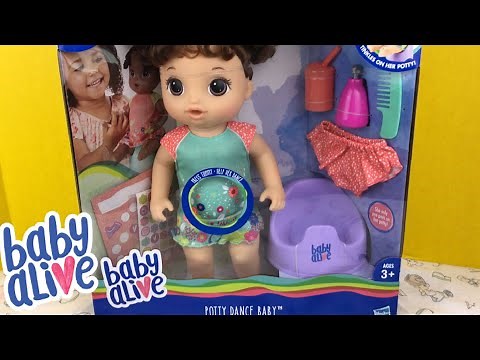 NEW Baby Alive POTTY DANCE BABY 👶🏼 Doll Unboxing