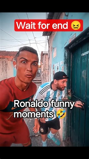 funny 😂 moment 😁 ronaldo messi don't miss end #funny #youtubeshorts #comedy #short