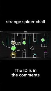 strange spider chall #geometrydash #gd