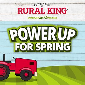 42 reactions | Spring starts here -- and so do the deals! Power up with savings on soil, seeds, tools and more at Rural King! | Rural King | Facebook