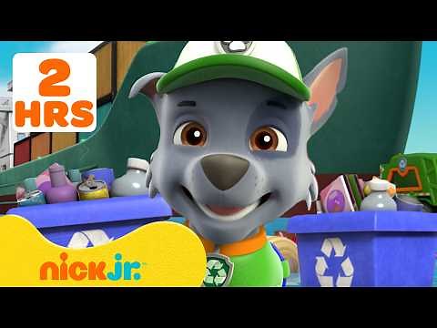 Paw Patrol | ¡Aprende a reciclar con Rocky! ♻️ Maratón de 2 horas | Nick Jr. en Español