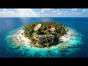 I Found an Abandoned Satellite Station Lost in the Middle of the Ocean (ASMR)