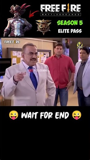 CID 😂 Free Fire Season 5 Elite Pass Funny Dubbing 🤣 #shorts​ #funny​ #ciddubbing​ #trendingshorts