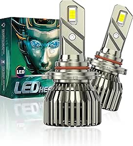RACOONA Automotive Led Fog Light Bulbs,Ultra 32000LM High Lumens LED Kit,70W 6000K Cool White Led Foglights,IP68 Waterproof 9005/HB3 LED Bulbs,Car Bulbs Fog Light Accessories (9005/HB3)