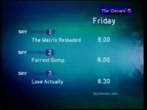 "Sky Movies 7" Ident from 2005