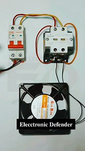 16K views · 168 reactions | Dol starter control wiring diagram with practical review cooling fan 220v #elecctronic_defender #fbreels #foryoupageシ #VoltageProtector #Electrician #protector #electronics #watch #MCB #project #electrical #electricity | Elecctronic Defender | Facebook