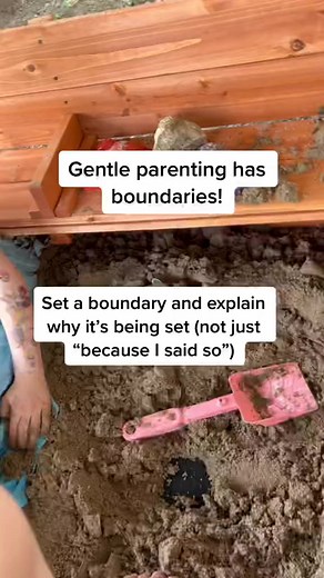 Gentle parenting. Respect. Explain. Set your boundaries. Redirect and give options! #gentleparenting #parenting #gentleparentingtips #parentingtips | Emily Feret