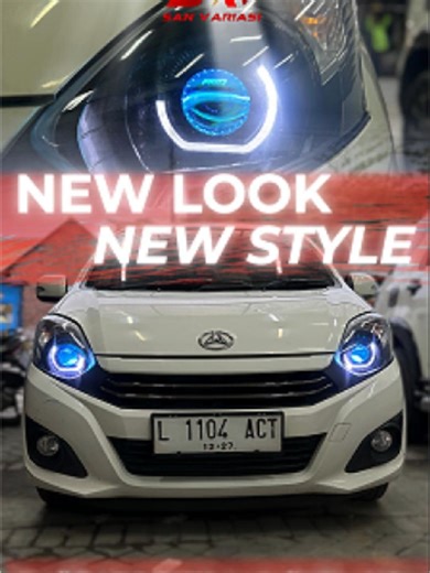 Upgrade Lampu Mobil dengan Proji Biled PRO7 untuk Daihatsu Ayla
