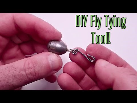 DIY Fly Tying Tool | How to Make a Cheap & Simple Dubbing Loop Spinner