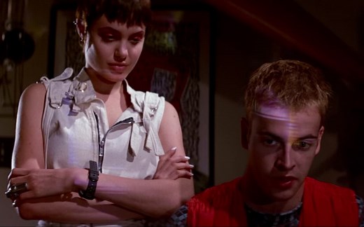 Angelina Jolie predicts the future in Hackers (movie). RISC architecture is going to change everything. Yeah, RISC is good. #hackers #angelinajolie