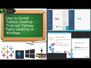 How to Install Tableau Desktop Trial and Tableau Public Desktop on Windows