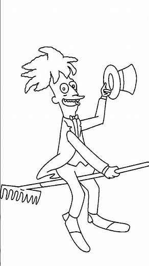 Let’s Draw Sideshow Bob in The Most Wonderful Time Of The Year - The Simpsons