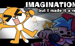 【FNF pack】幻想 - (Scratch MIT Cat Concept Song)但他被做成了一个MOD 手机完成