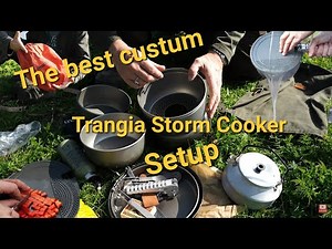 The best custom Trangia Storm Cooker set + essential add-ons, bushcraft / survival