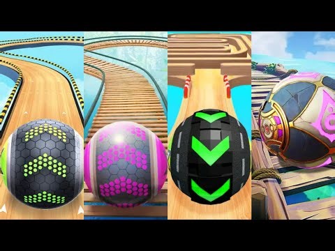 Going Balls - SpeedRun Challenge VS Rollance Balls,Rolling Balls,Temple Ball Run Walkthrough 786