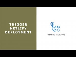 Trigger Netlify Deployment With Github Actions
