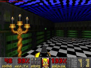 Simpsons Doom Walkthrough Part 1 / The Ultimate Doom