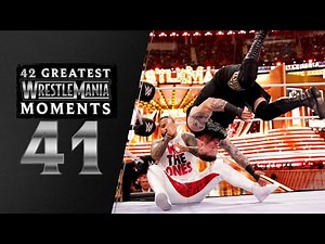 Kevin Owens & Sami Zayn end Usos’ record reign | WrestleMania 39: 42 Greatest WrestleMania Moments