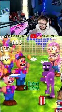 Fighting Chipper for the first time in FNAF World Refreshed!