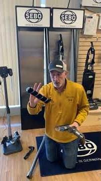 ALL-NEW SEBO Balance Cordless Stick Vacuum!!