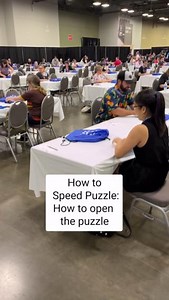 Here's a last-minute tip for all contestants at the World Jigsaw Puzzle Championship 🧩 😊 Good luck to all participants! 🤞 | Ravensburger