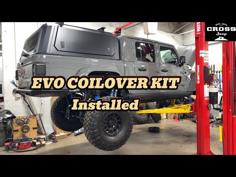Hellcat Gladiator EVO Coilover Conversion Kit Installed + Shop Walk Update at Cross Jeep!