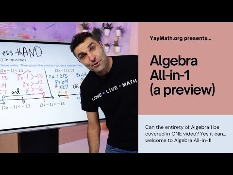 Algebra All-in-1, a preview