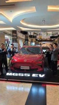 A glimpse of the MGS5 EV... #onehundredpercentautomotive #automobile #electriccar #mgs5ev