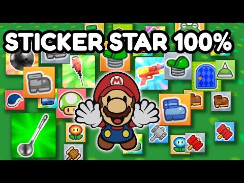 Finally Playing 100% of Paper Mario Sticker Star!