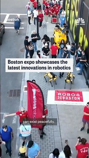 Boston expo showcases the latest innovations in robotics