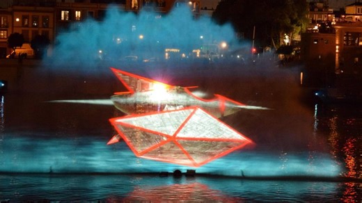 Vídeo | La tercera edición del 'mapping' de Navigalia repetirá en el Muelle de la Sal