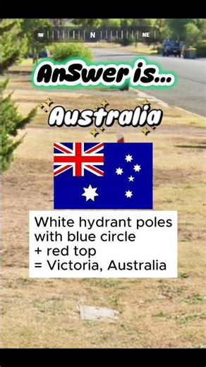 Blue circle + red top? 🌍 #GeoGuessr