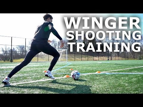 5 SHOOTING Drills For WINGERS | Score More Goals On The Wing