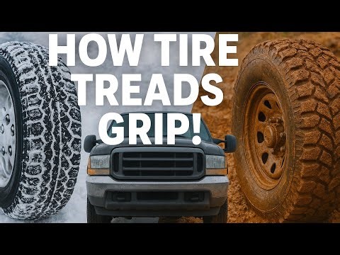 Tire Tread Patterns EXPLAINED: Water, Snow & Mud Performance