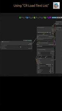 ComfyUI - Loading a BIG list of prompts from a text file #comfyui #shorts