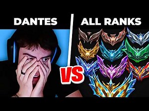 1v1 vs EVERY Rank in League of Legends