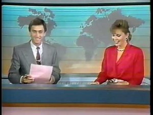 Random News on Univision 1989 60FPS