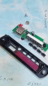 Manera fácil de instalar una placa PCB de módulo Bluetooth MP3 #tips #pcb #board #mp3 #bluethooth #technology #information | Andi Distorsing