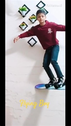 Animated Flying Boy #shorts