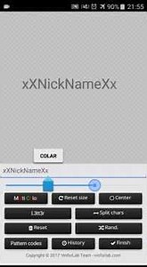 NikStudio - Making a cool nickname with effect