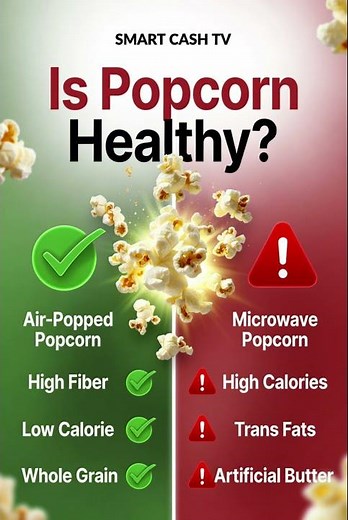 Eat Air-Popped Popcorn Every Single Day And THIS ACTUALLY Happens Inside Your Gut And Body #facts
