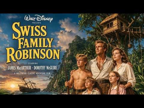 Swiss Family Robinson 1960 Full Movie Classic Hollywood Adventure Film HD English Version